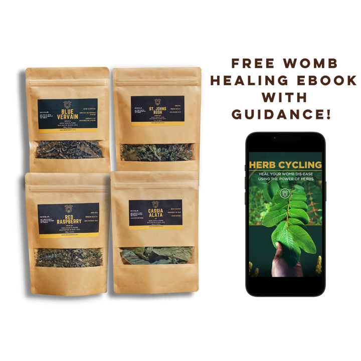 Herb Cycling Womb Healing Bundle