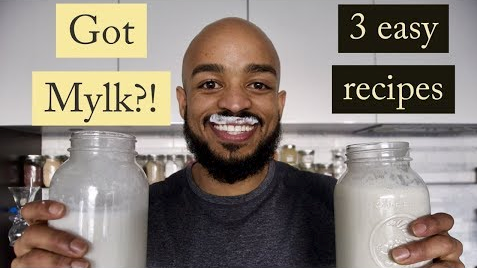 Plant Based Milk recipes With Seamoss