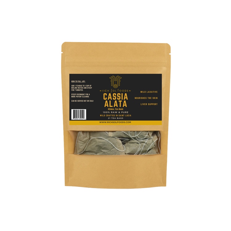 Packaged product with a label on a white background