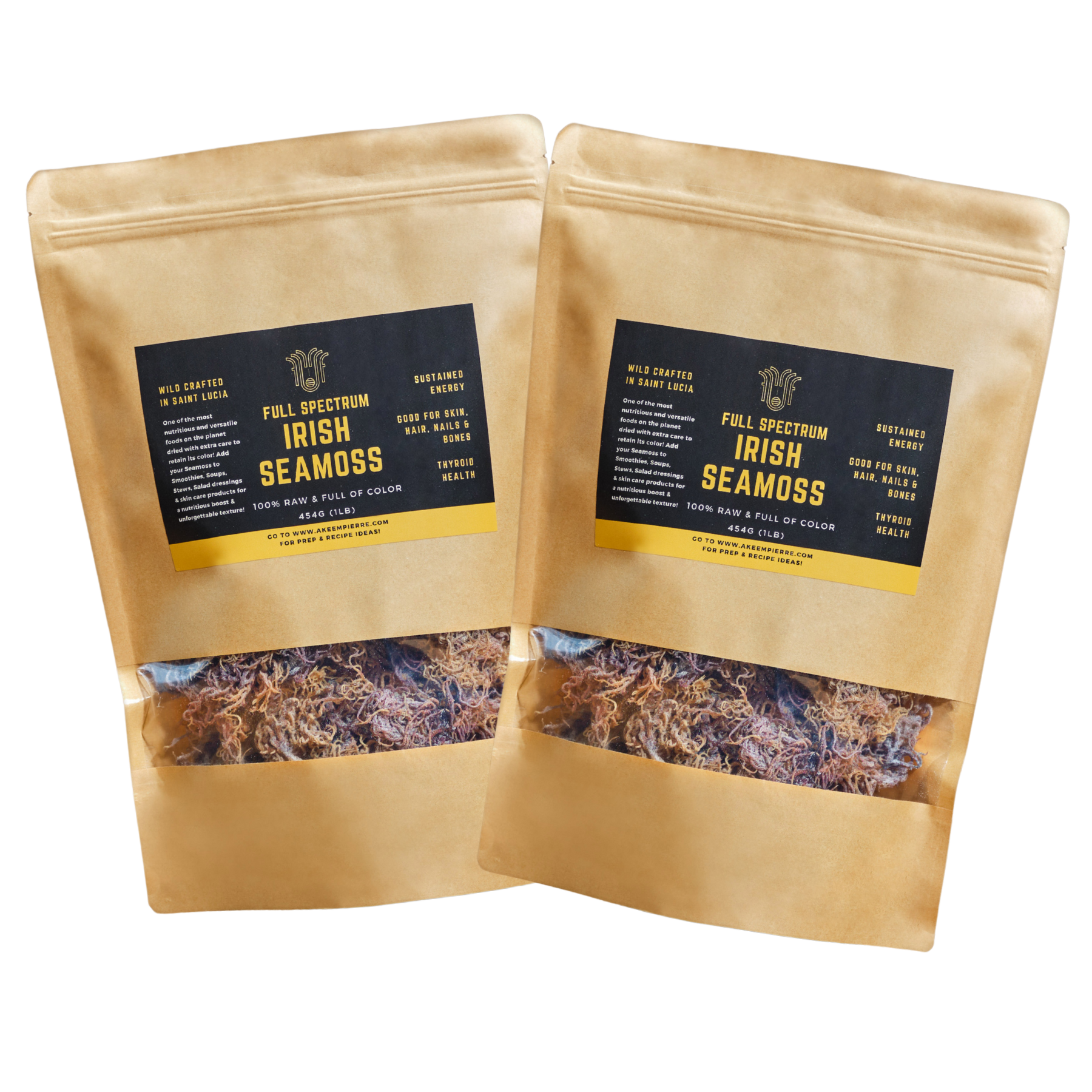 Full Spectrum Seamoss Twin Pack (2 × 1 lb) - Big Bag Friday Exclusive