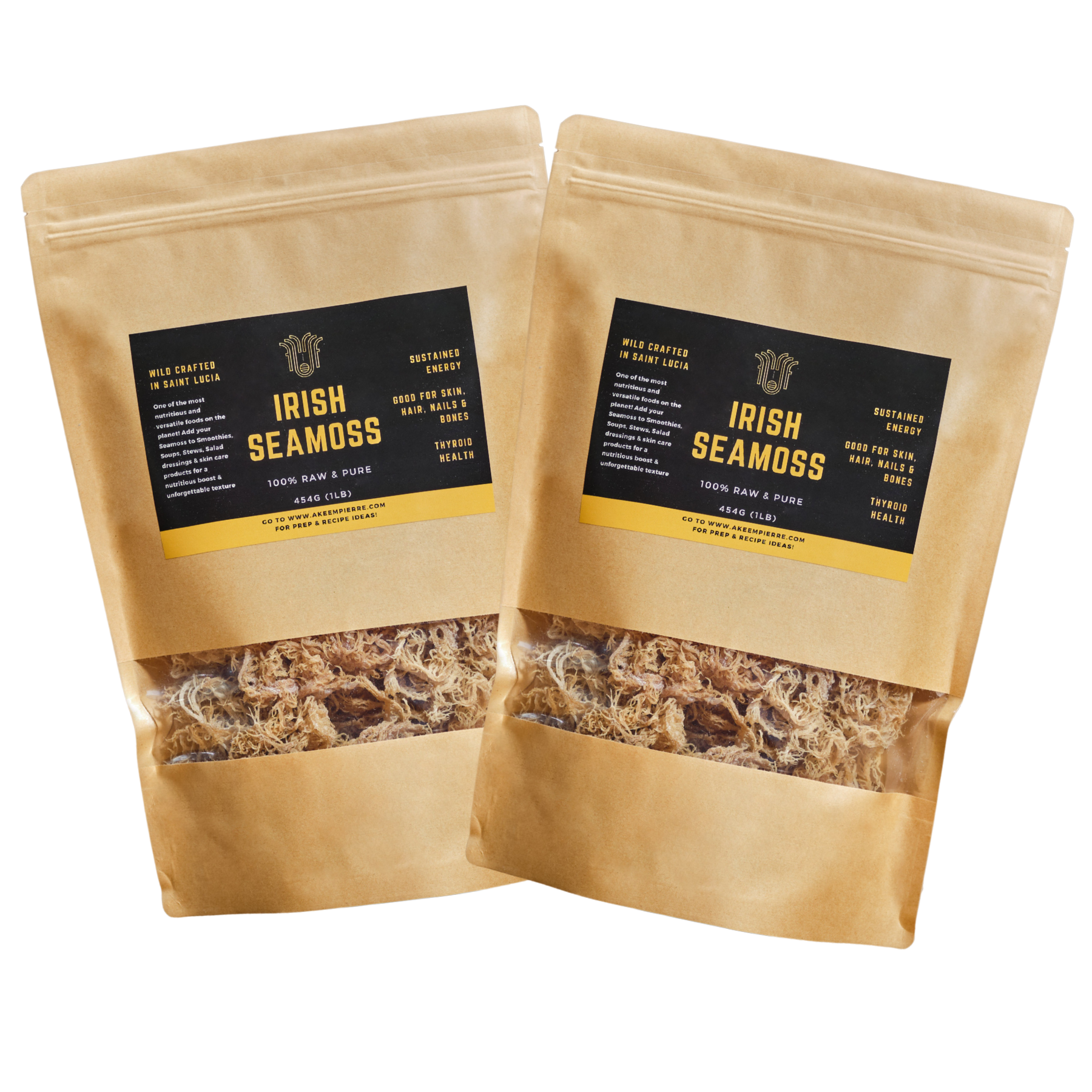 Gold Seamoss Twin Pack (2 × 1 lb) - Big Bag Friday Exclusive