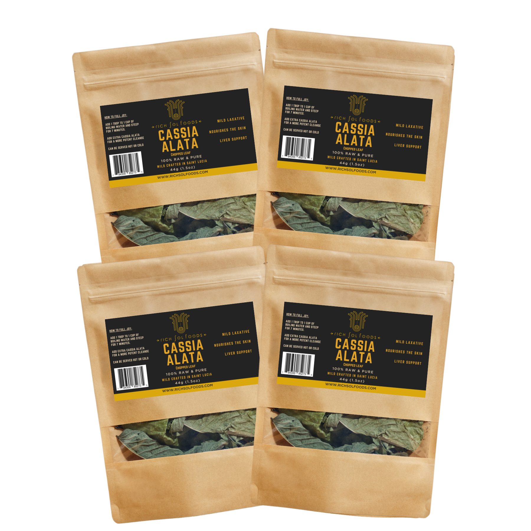 Cassia Alata Super Bundle (4 × 44g)  – Big Bag Friday Exclusive