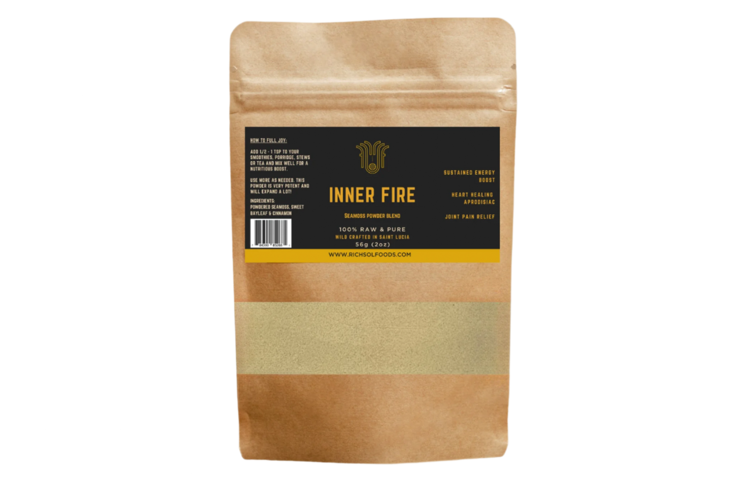 Inner Fire Seamoss Powder Blend