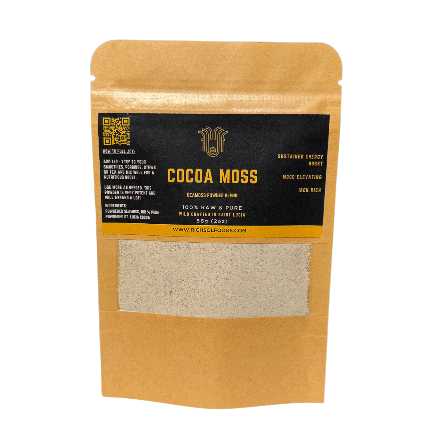 Cocoa Moss Sea moss Powder Blend