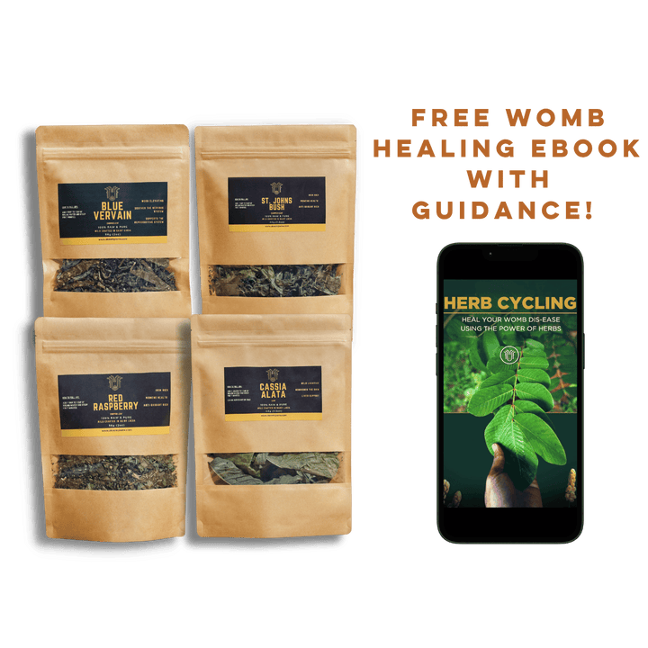 Herb Cycling Womb Healing Bundle