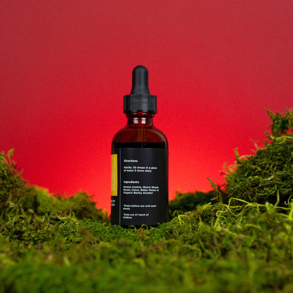 
                  
                    De-wormer tincture
                  
                