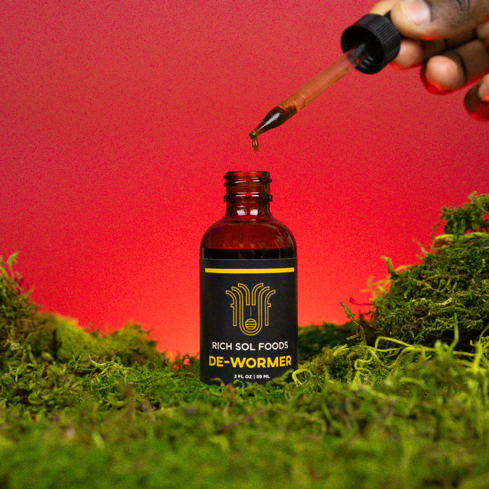
                  
                    De-wormer tincture
                  
                