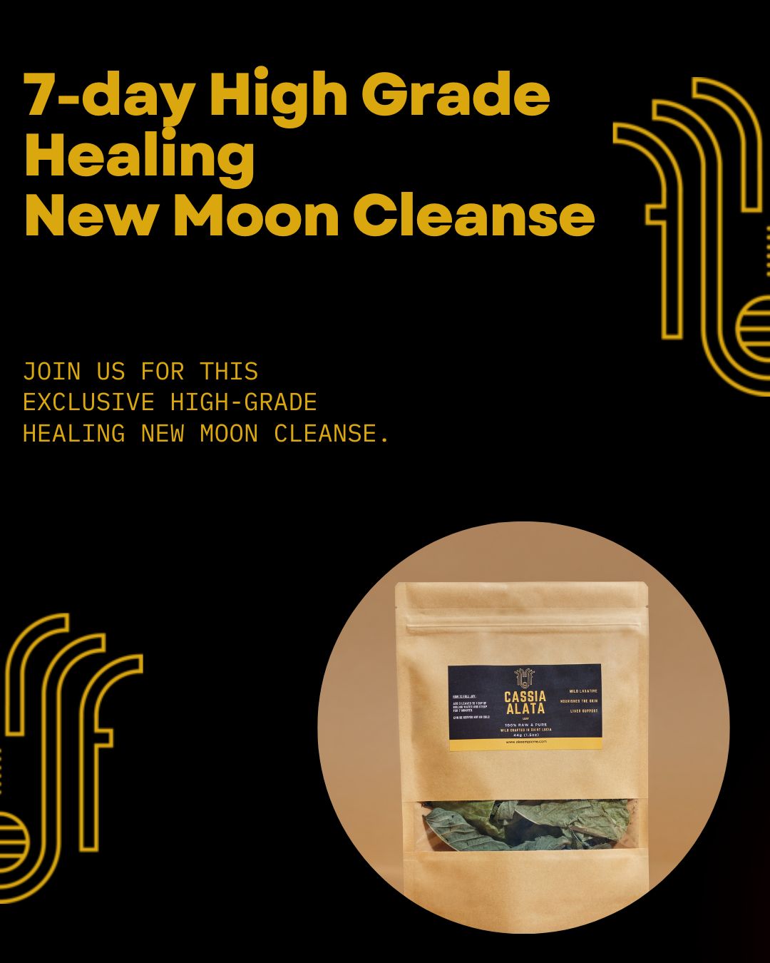 7-day High Grade Healing New Moon Cleanse (Jan 14th - 21st)